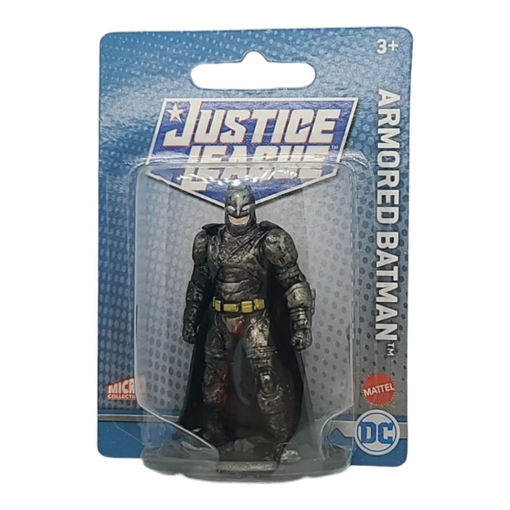 DC Comics Micro Collection Armored Batman Molded 3" Mini Action Figure Display